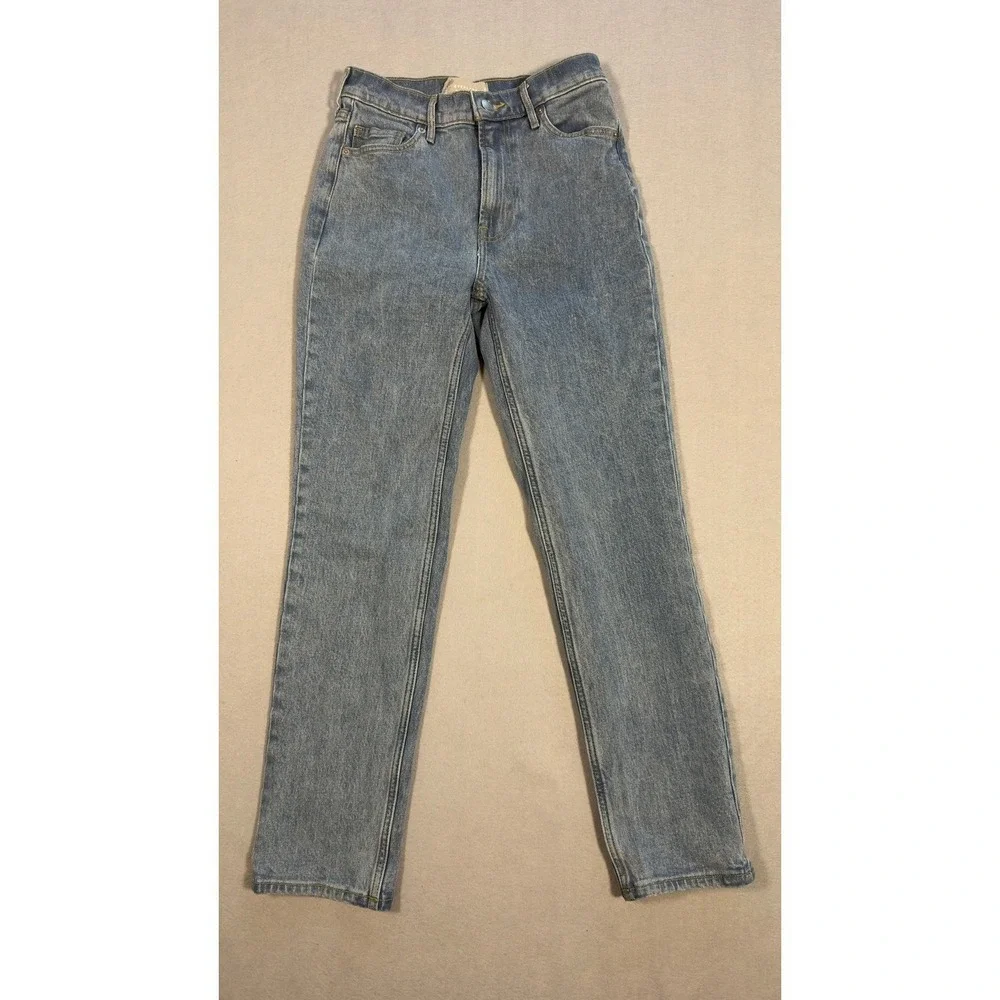 Everlane The‎ Original Cheeky Straight Leg Blue Jeans Waist 24